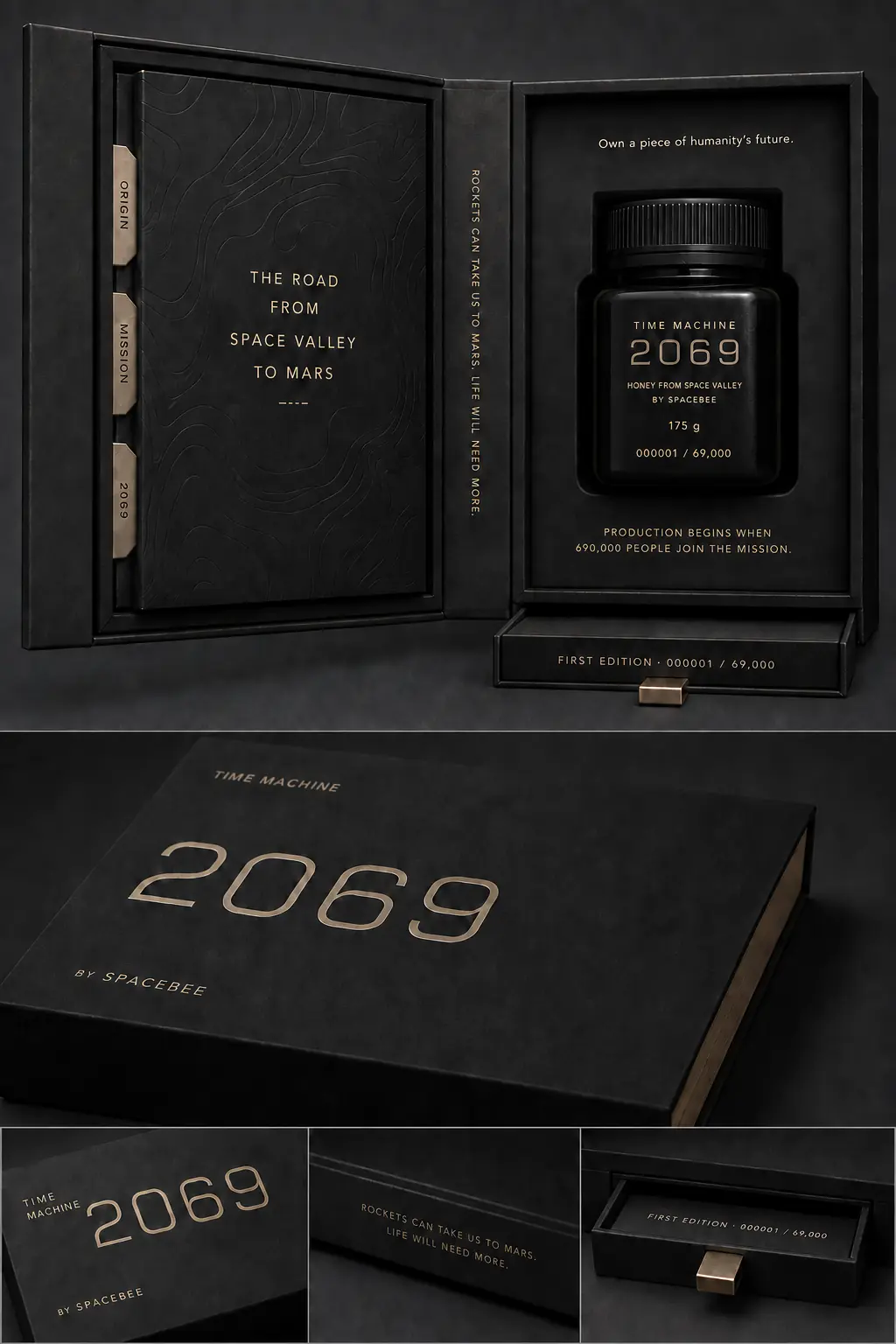 Numbered THE MARS LEGACY 69 ARTIFACT collector presentation case